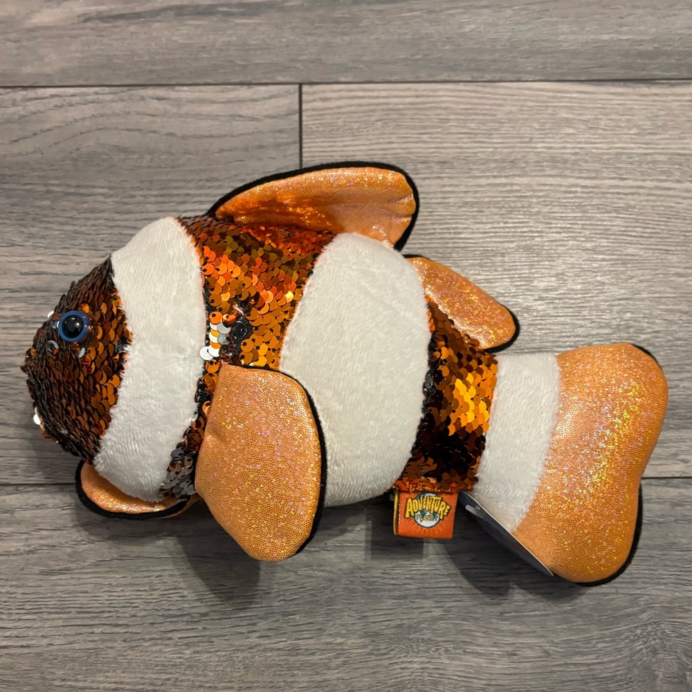 clown fish stuffed animal